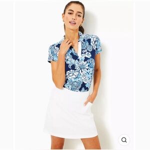 Lilly Pulitzer UPF 50+ Luxletic Monica Skort Skirt Resort White Tennis